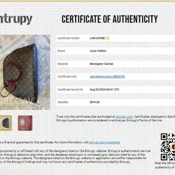 Louis Vuitton ALMA Handbag in Monogram Coated Canvas Brown Contrast Burgundy - Picture 5 of 11